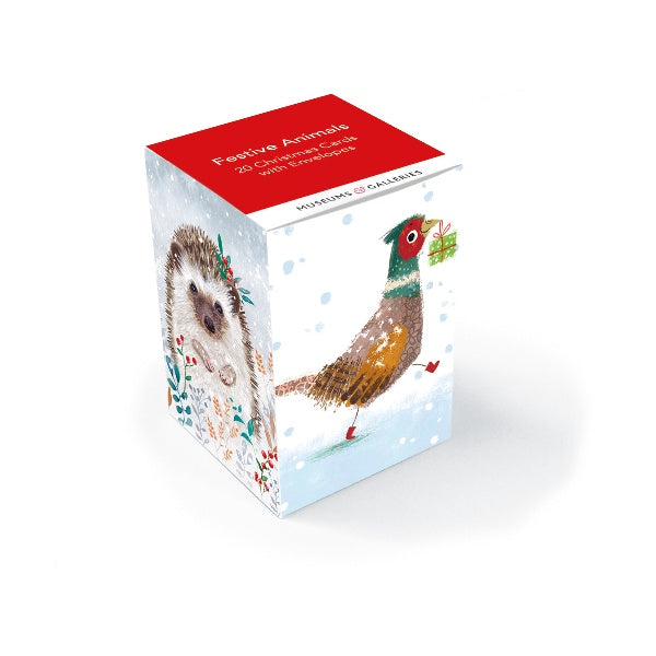 Festive Animals Boxed Cards