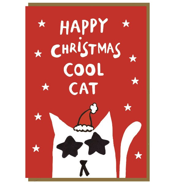 Happy Christmas Cool Cat