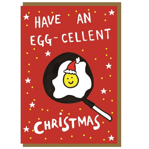 Have An Egg-Cellent Christmas Card