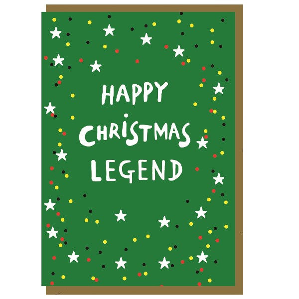 Happy Christmas Legend Card