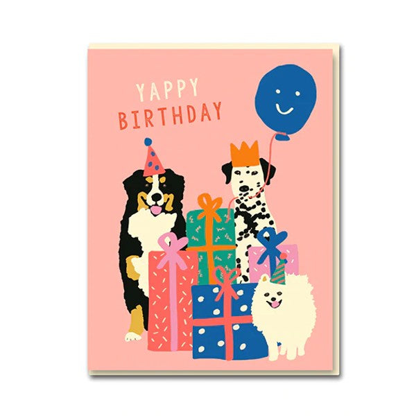 The Dogs Yappy Birthday Card