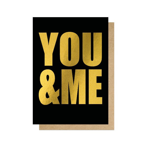 You & Me Card