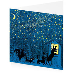 Hans Fischer Animals Box of 10 Christmas Cards