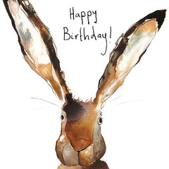 Bernard's Ears Happy Birthday Card by Catherine Rayner