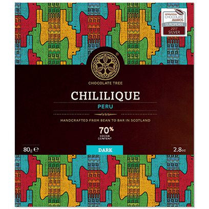 Bean to Bar Dark Chocolate Chililique Peru 70%