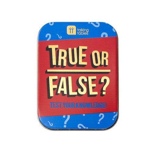 True or False Tin