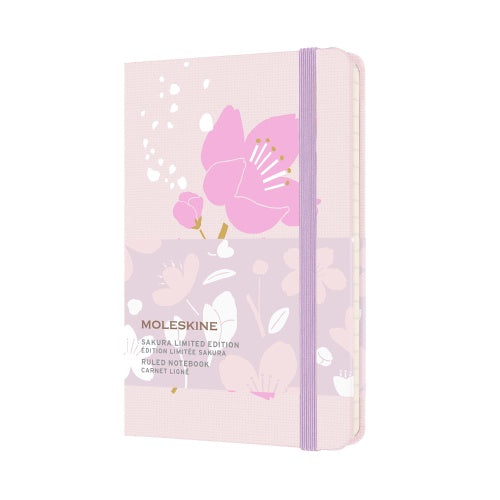 Limited Edition Moleskine Sakura Pocket Lined Notebook