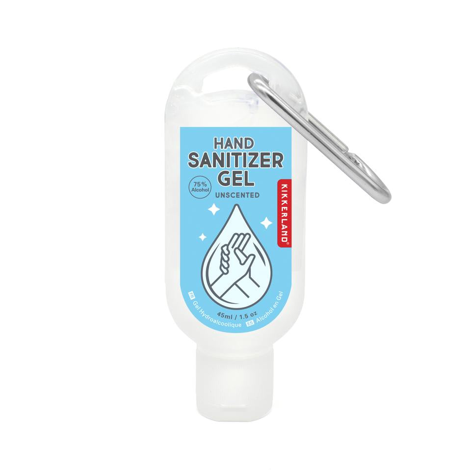 Hand Cleansing Carabiner Bottle