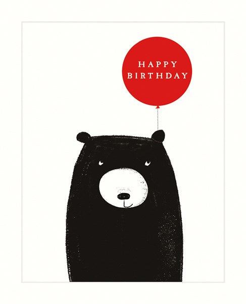 Bear and Balloon Card