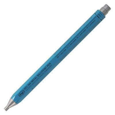 Gel Metal Ballpoint Pen Blue