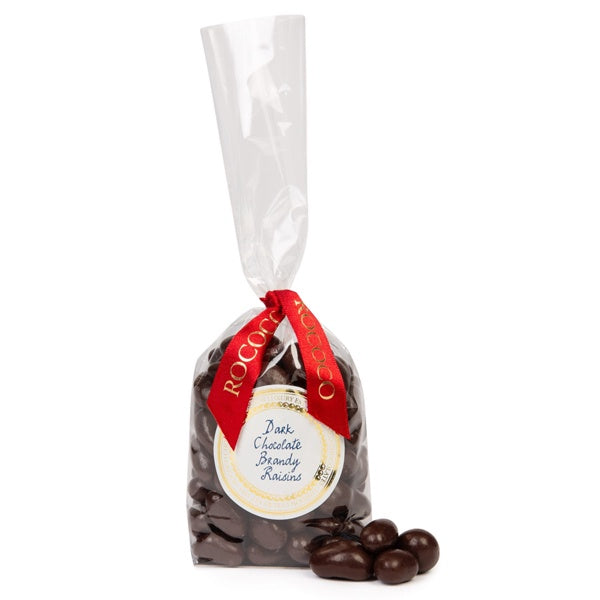 Dark Chocolate Brandy Raisin Nibbles 200g Bag