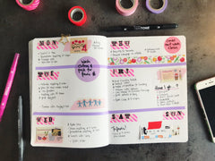 MT Washi Masking Tape - Bullet Journal Workshop - 5th May 1.15pm