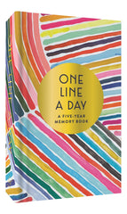 One Line A Day Rainbow Five Year Memory Book