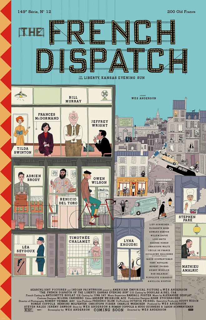 The French Dispatch Screenplay by Wes Anderson