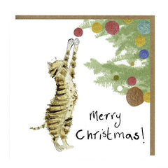 'Posy' Cat Charity Christmas Card