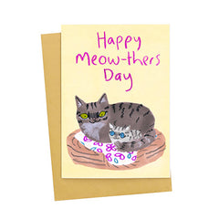 Happy Meow-ther’s Day Card