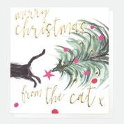 Merry Christmas from the Cat Card