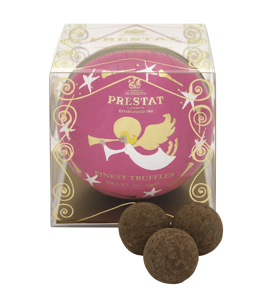 Prestat Sea Salt Caramel Truffles Angel Bauble