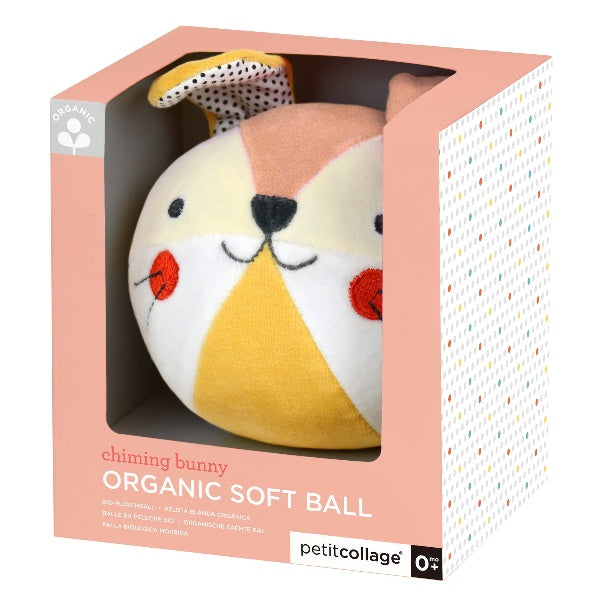 Chiming Bunny Organic Soft Ball