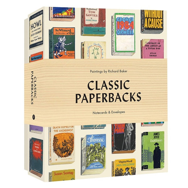 Classic Paperbacks Notecards Box