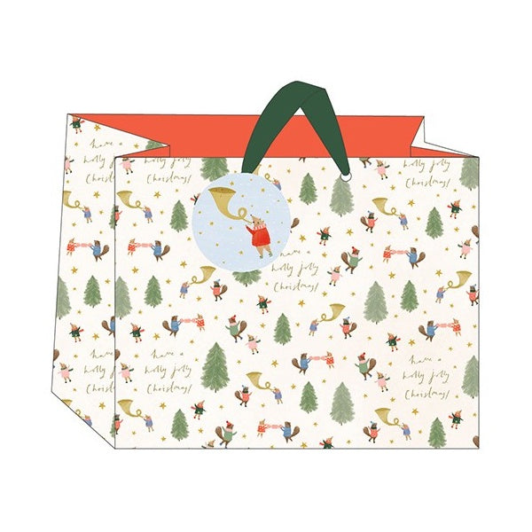 Cosy Christmas Landscape Gift Bag