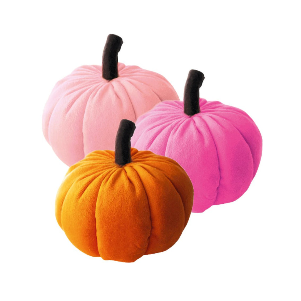 Velvet Pumpkin Table Decoration