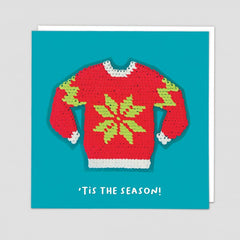 Tis the Season! Reversible Sequin Patch Card