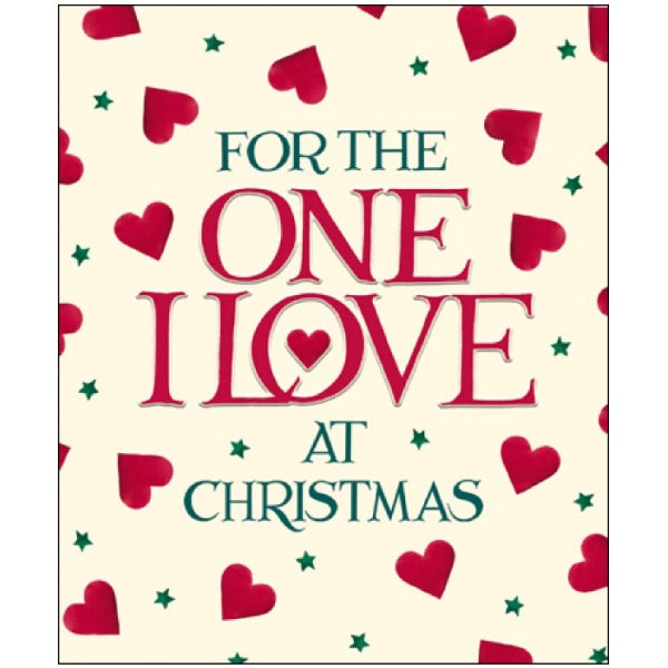 For The One I Love At Christmas Emma Bridgewater Card