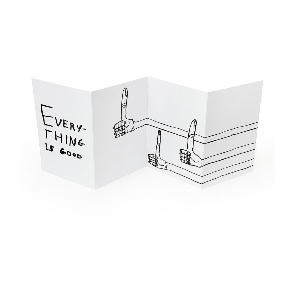 Everything Is Good Concertina Card