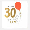 Happy 30th Birthday Son Card