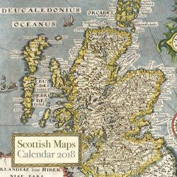 Scottish Maps Calendar 2018