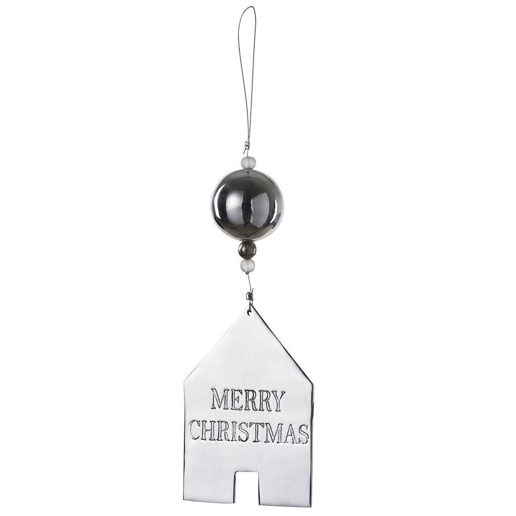 Merry Christmas Mirror Ornament