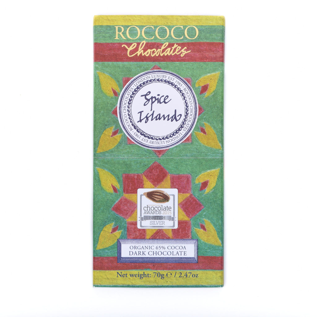 Rococo Organic Spice Island Dark Chocolate  65%