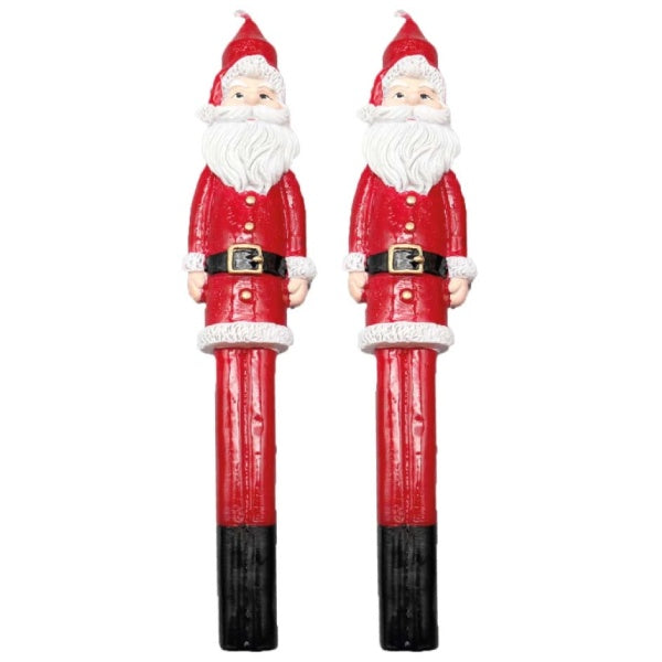 Craft With Santa Moulded Candles  Pack of 2