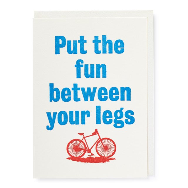 Fun Between Your Legs Card