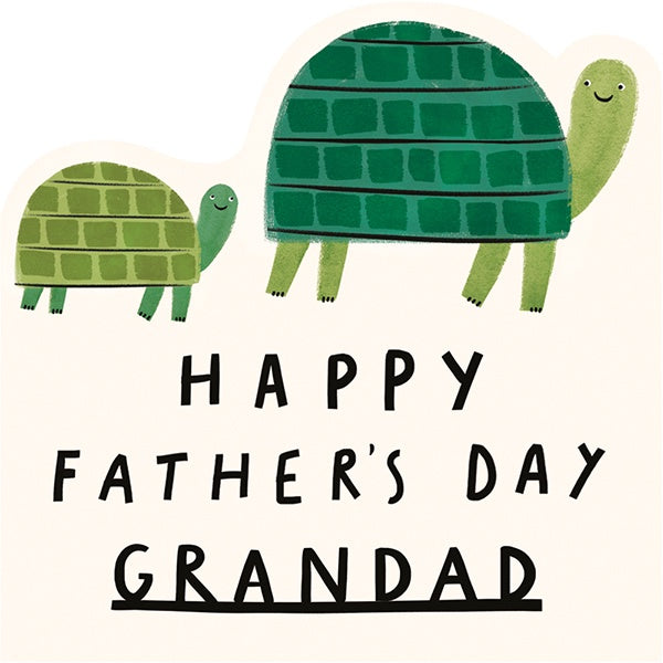 Happy Father's Day Grandad Tortoises Card