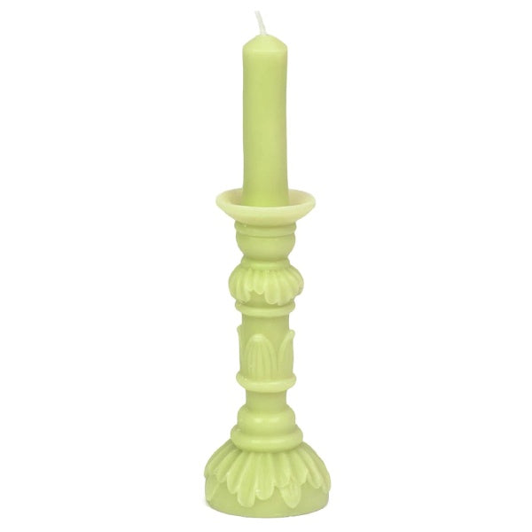 Midnight Forest Lime Candlestick Candle 25cm