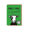 Holy Cow Birthday Card