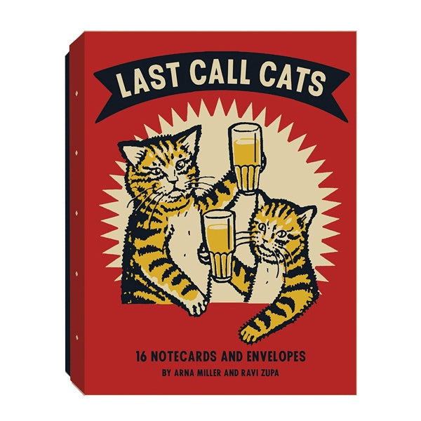 Last Call Cats Notecards