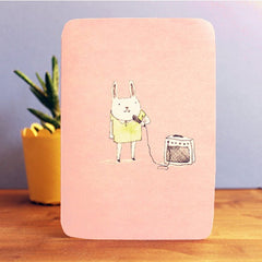 Singing Rabbit Card