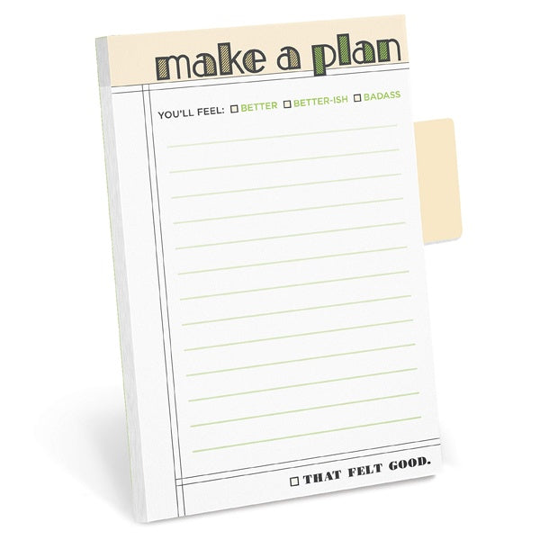 Make a Plan Tabbed Sticky Notes