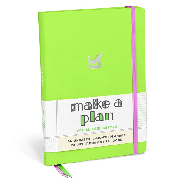 Make a Plan 12 Month Planner