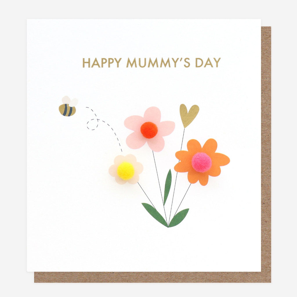 Mini Poms Happy Mummy's Day Card