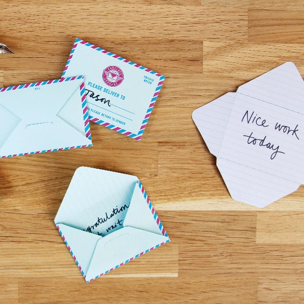 Mini Mail Fold-up Message Memos