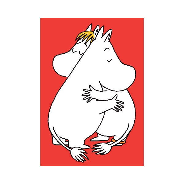 Hugging Moomin Mini Card - Paper Tiger