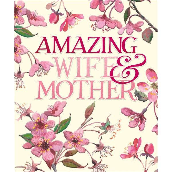 Amazing Wife & Mother Card