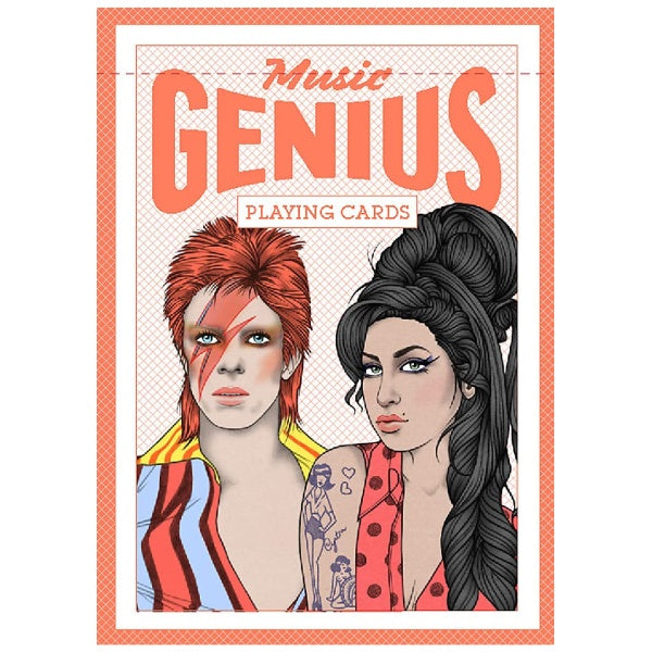 Music Genius Playing Cards