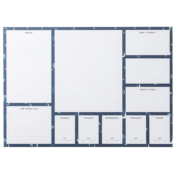 Busy B A3 Desk Pad Navy