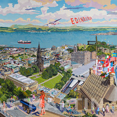 Nick Martin Edinburgh Print  Size A