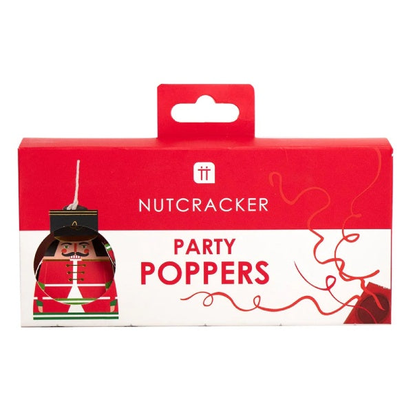 Botanical Nutcracker Party Poppers Pack of 8